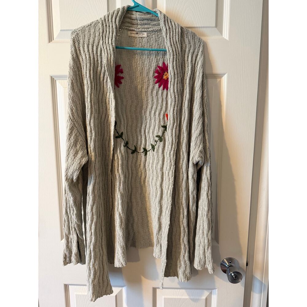 L-xl Natural Life open cardigan - Picture 2 of 3